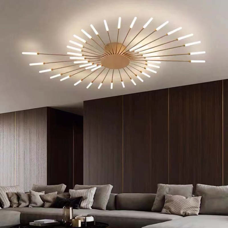 Lunara Nordic Fireworks Pendant Chandelier Minimal