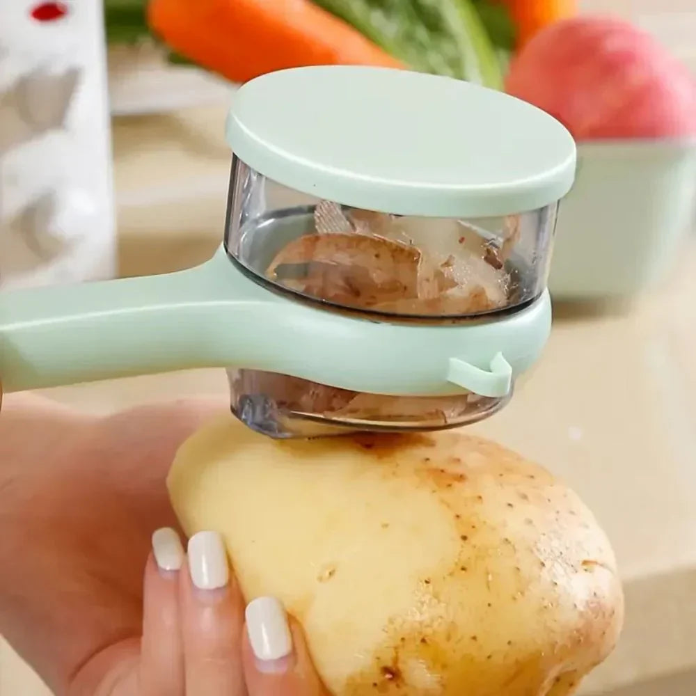 Sbucciatore Tutto-in-Uno VEGETRA con Rimuovi Occhi per Patate