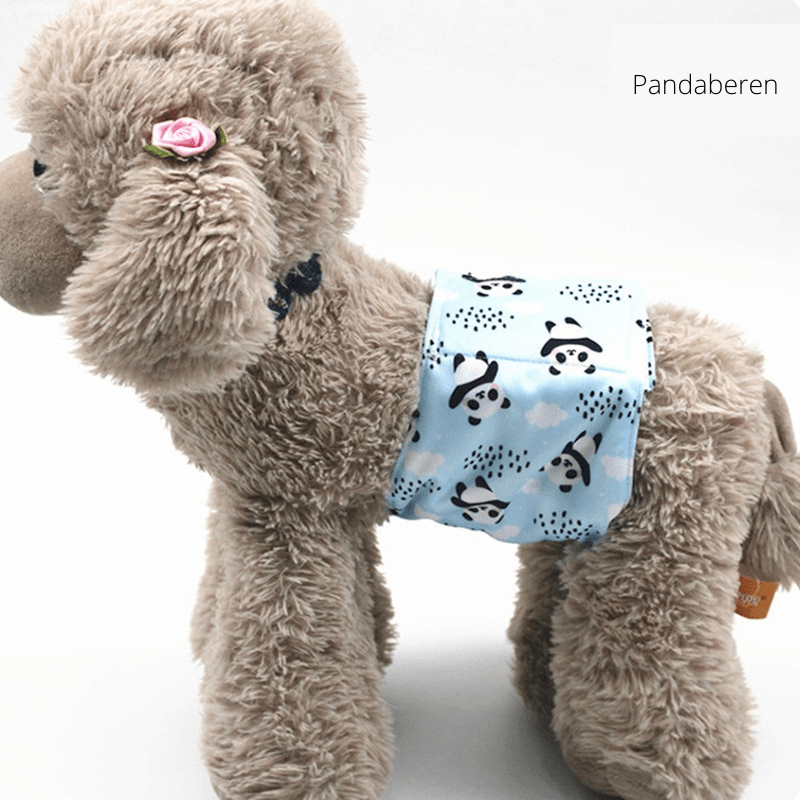 חיתולי כלבים לכביסה PurePaws לנוחות והגנה מפני אי שליטה על השתן לכלבים
