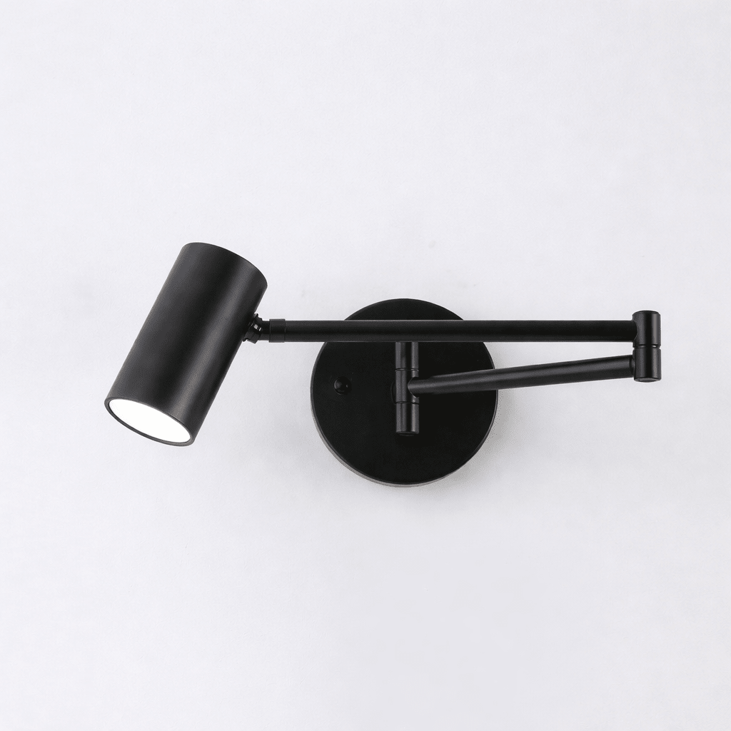 Verstellbare Wandleuchte mit Schwenkarm und LED, 1-flammige moderne Leuchte