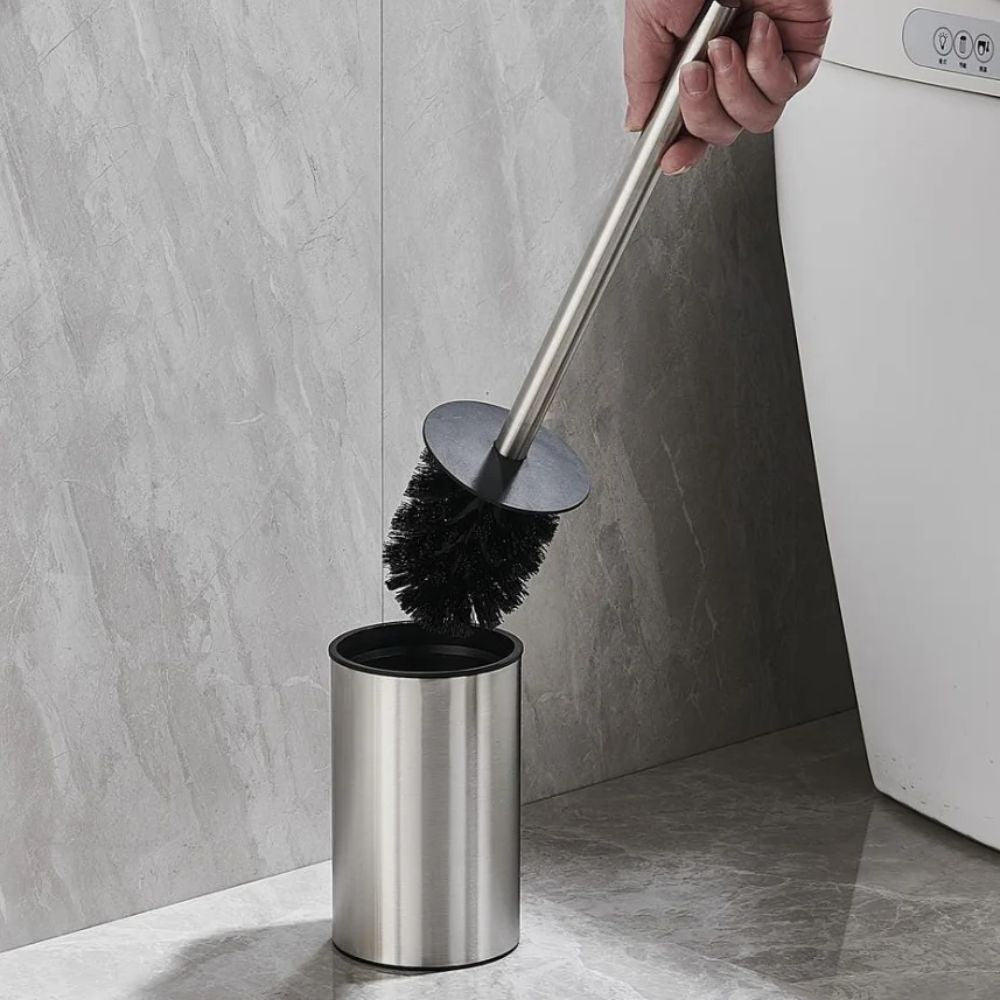 AEROCLEAN Edelstahlbürste für Toiletten in modernen Badezimmern