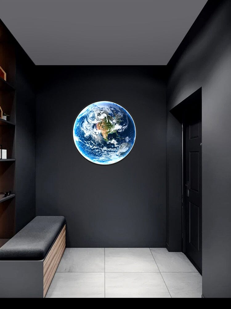 TerraGlow Modern Gömb LED Fali Lámpa Üveg Árnyékolóval