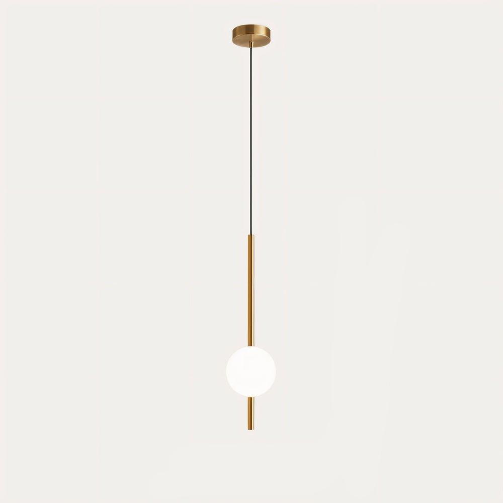 Kuvori Glass And Metal Pendant Light Scandinavian Elegance