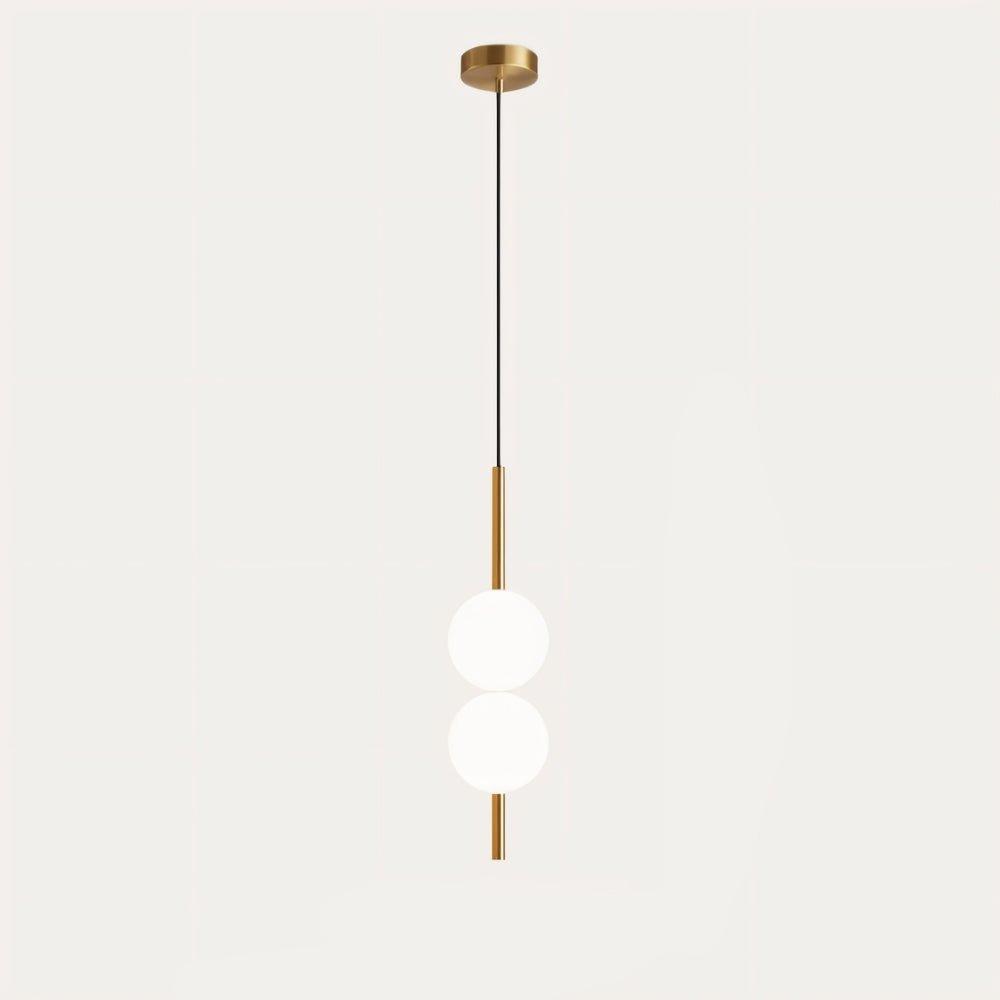 Kuvori Glass And Metal Pendant Light Scandinavian Elegance