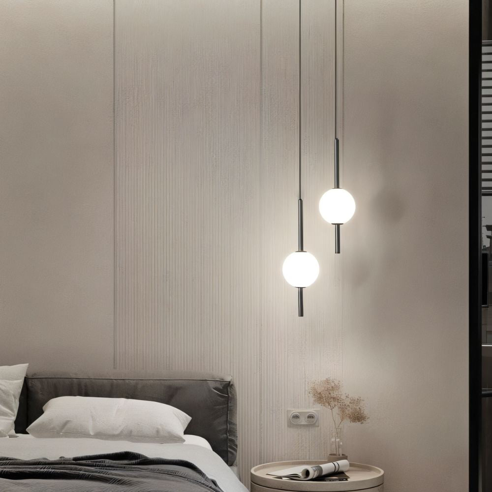 Kuvori Glass And Metal Pendant Light Scandinavian Elegance