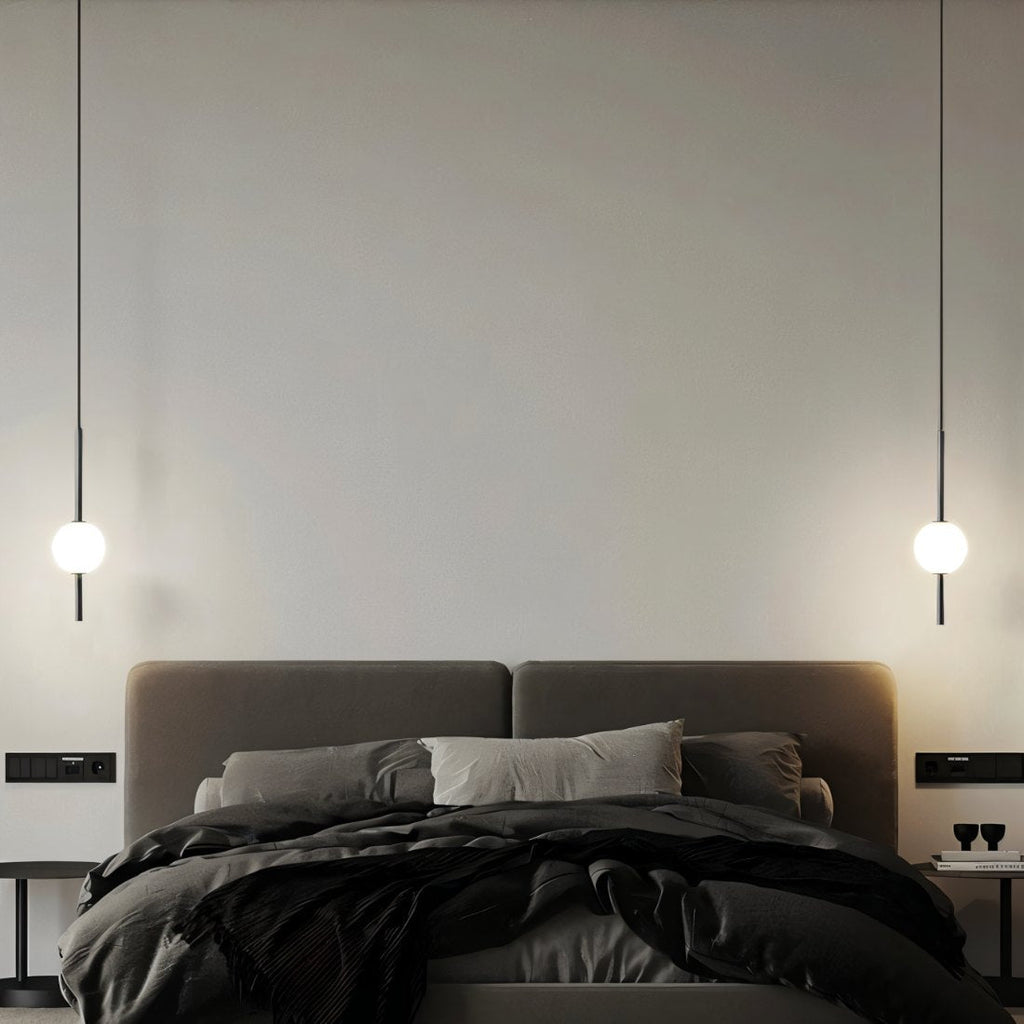 Kuvori Glass And Metal Pendant Light Scandinavian Elegance