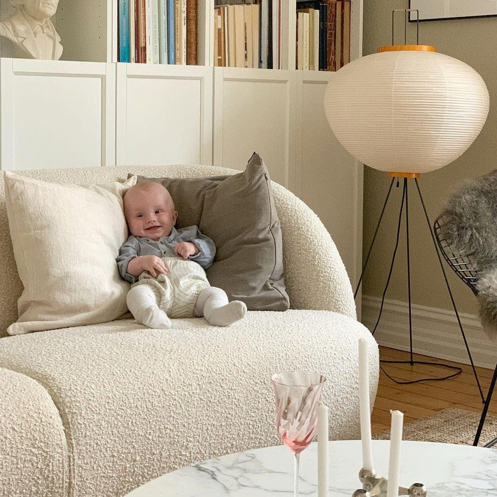 Hikaru Rispapir Gulvlampe Mykt Ambient Lys Minimalistisk