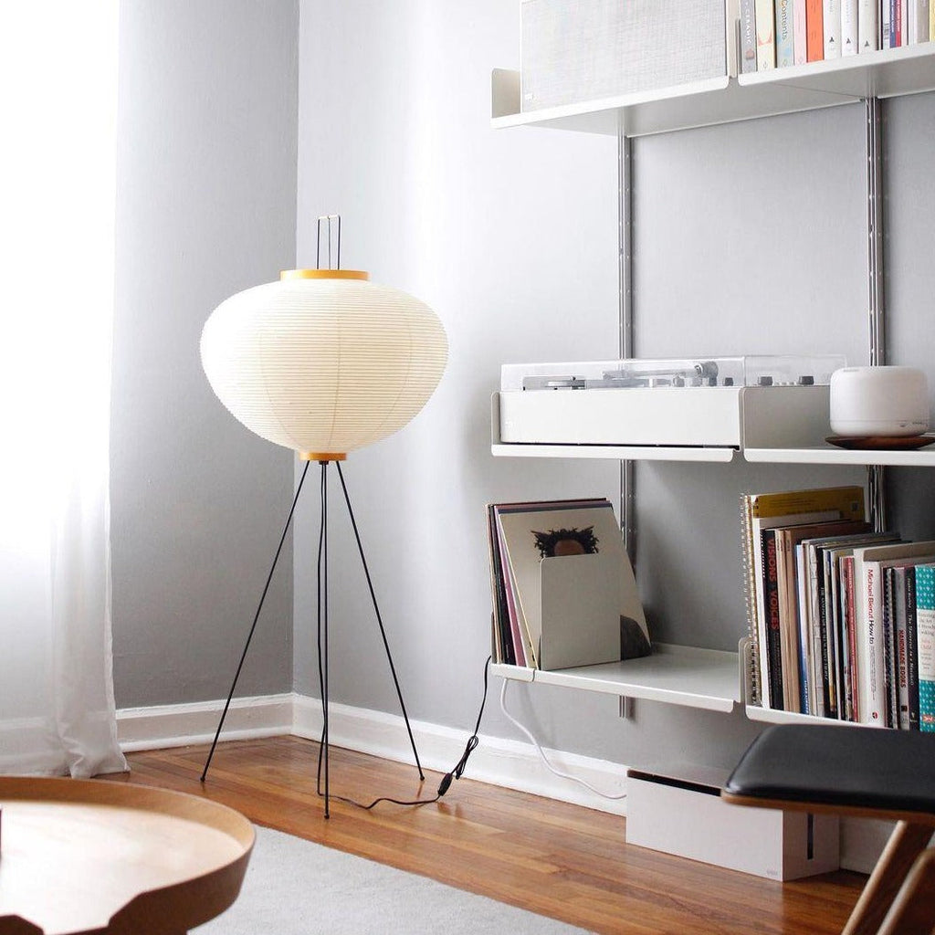 Hikaru Rispapir Gulvlampe Mykt Ambient Lys Minimalistisk