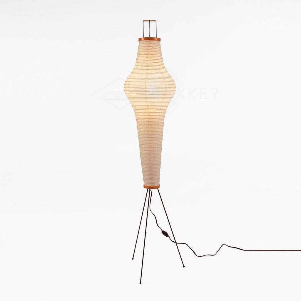 Hikaru Rispapir Gulvlampe Mykt Ambient Lys Minimalistisk
