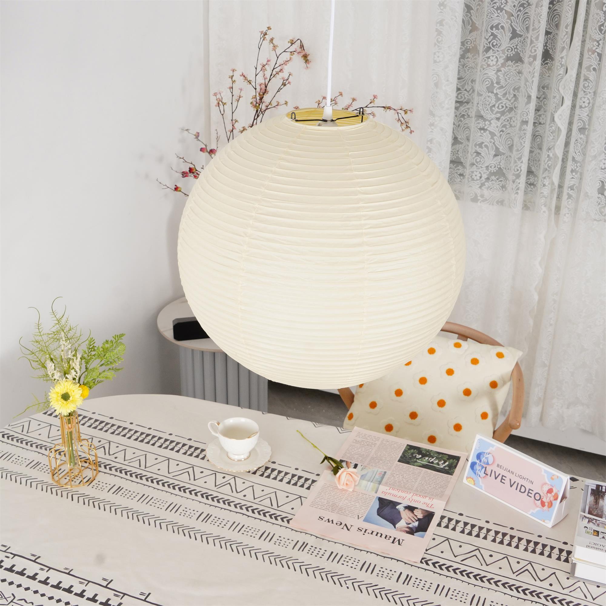 Akari A-serie hengelampe Elegant japansk håndverk for moderne hjem