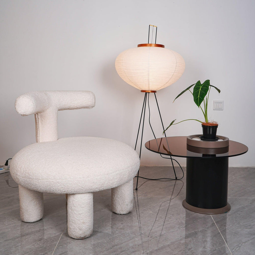 Hikaru Rispapir Gulvlampe Mykt Ambient Lys Minimalistisk