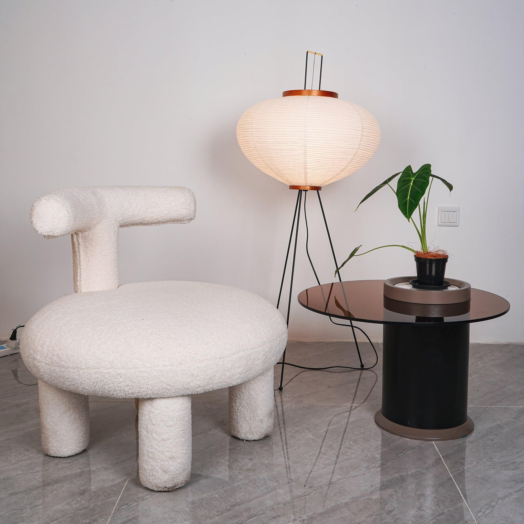 Hikaru Rispapir Gulvlampe Mykt Ambient Lys Minimalistisk