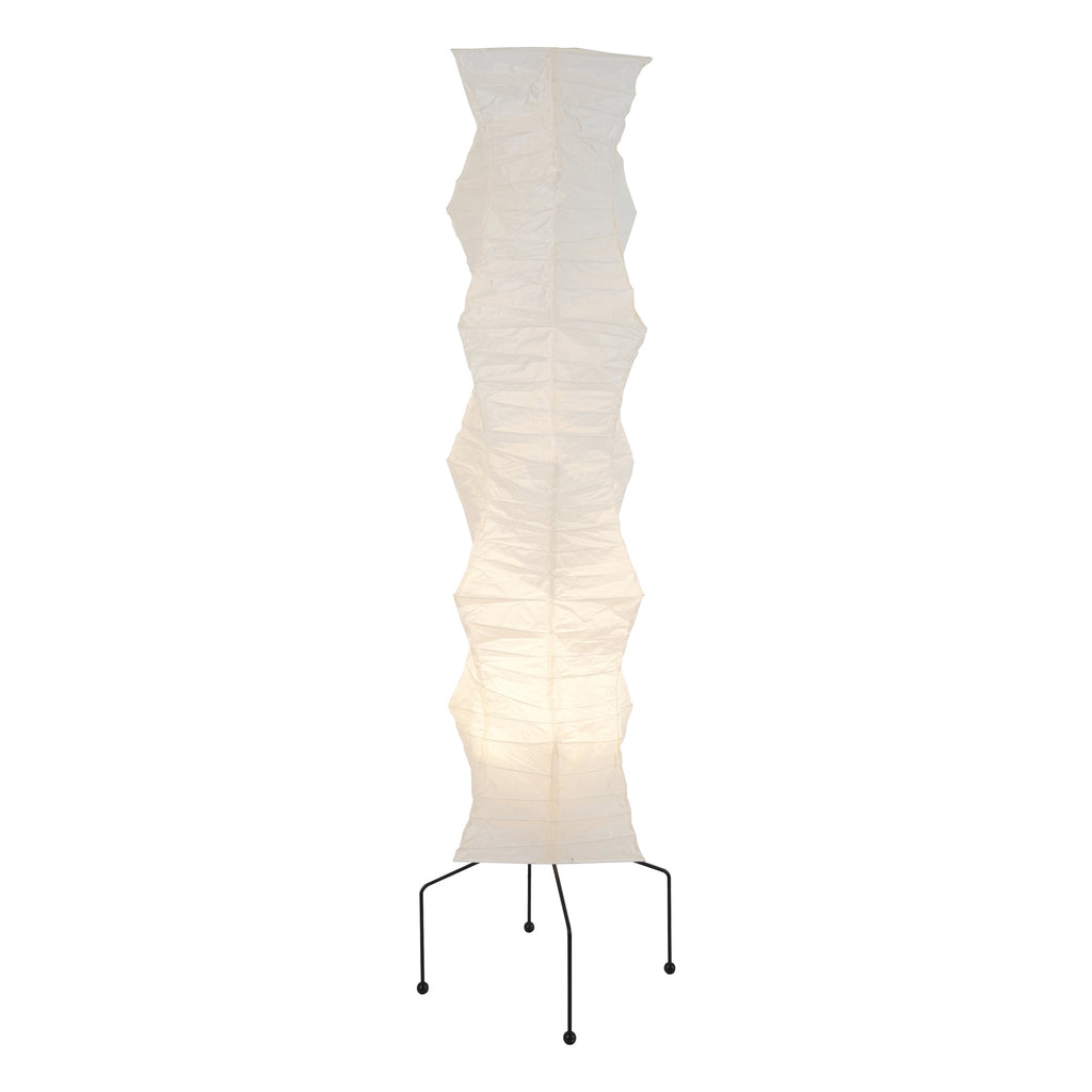 Hikaru Rispapir Gulvlampe Mykt Ambient Lys Minimalistisk