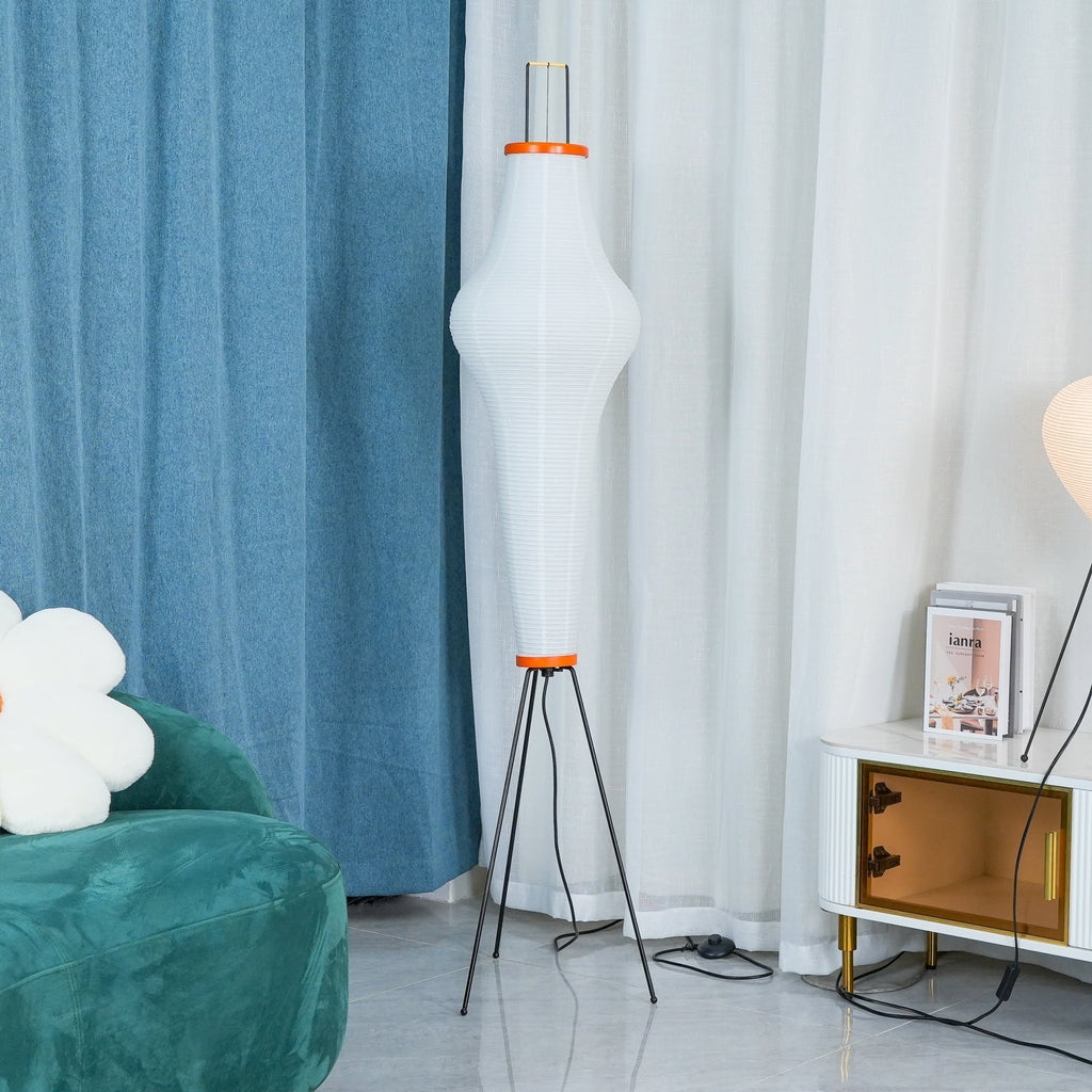 Hikaru Rispapir Gulvlampe Mykt Ambient Lys Minimalistisk