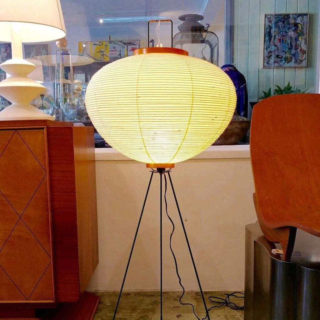 Hikaru Rispapir Gulvlampe Mykt Ambient Lys Minimalistisk