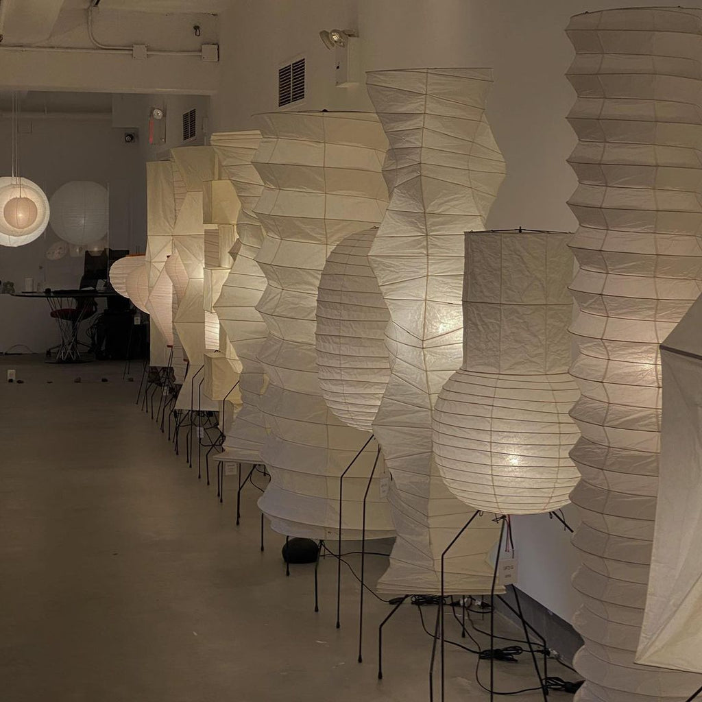 Hikaru Rispapir Gulvlampe Mykt Ambient Lys Minimalistisk