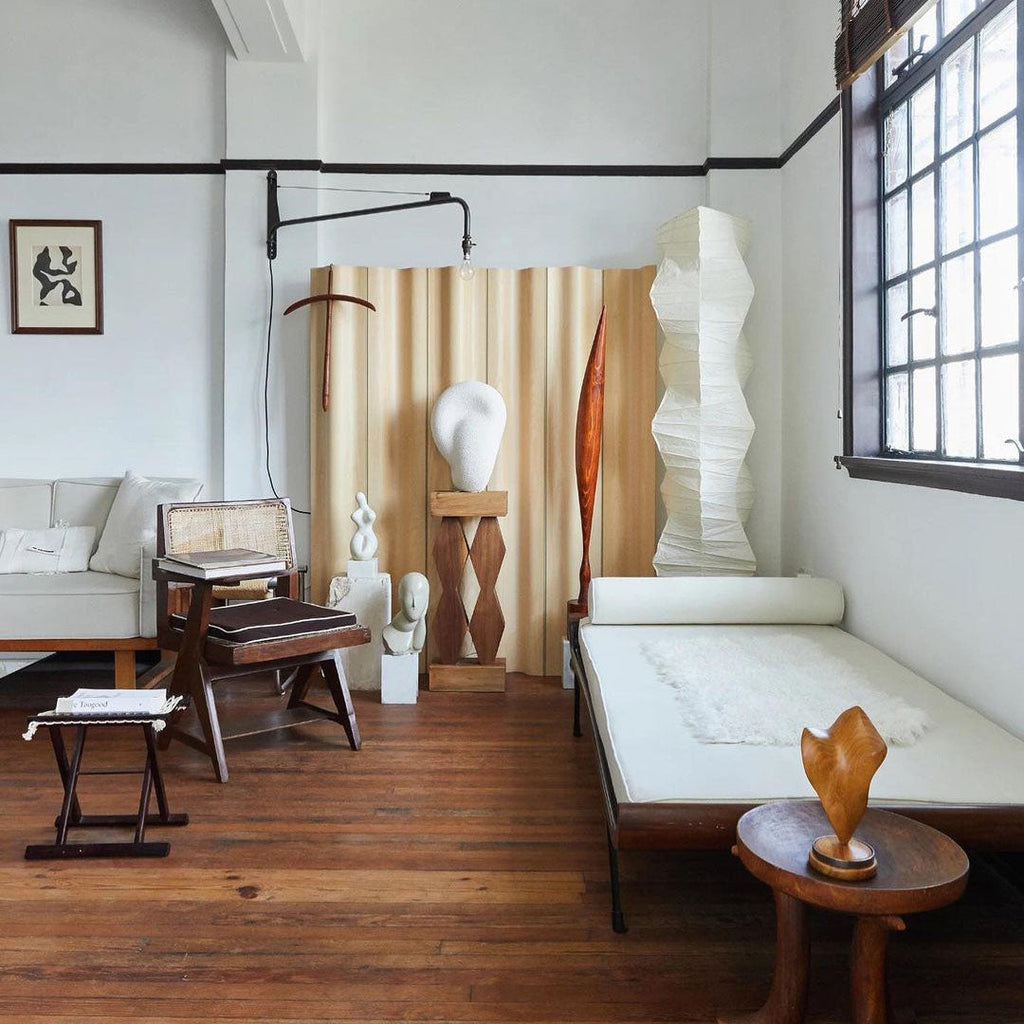 Hikaru Rispapir Gulvlampe Mykt Ambient Lys Minimalistisk
