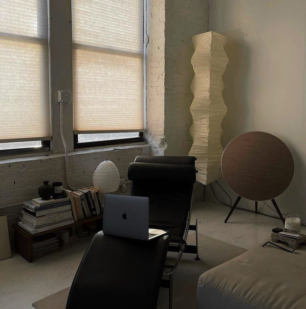 Hikaru Rispapir Gulvlampe Mykt Ambient Lys Minimalistisk