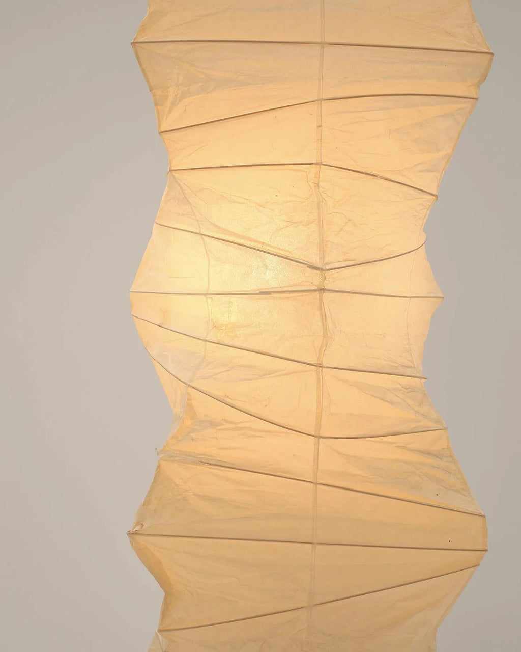 Hikaru Rispapir Gulvlampe Mykt Ambient Lys Minimalistisk