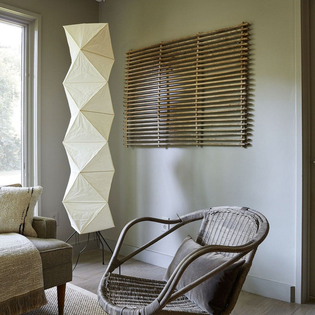 Hikaru Rispapir Gulvlampe Mykt Ambient Lys Minimalistisk