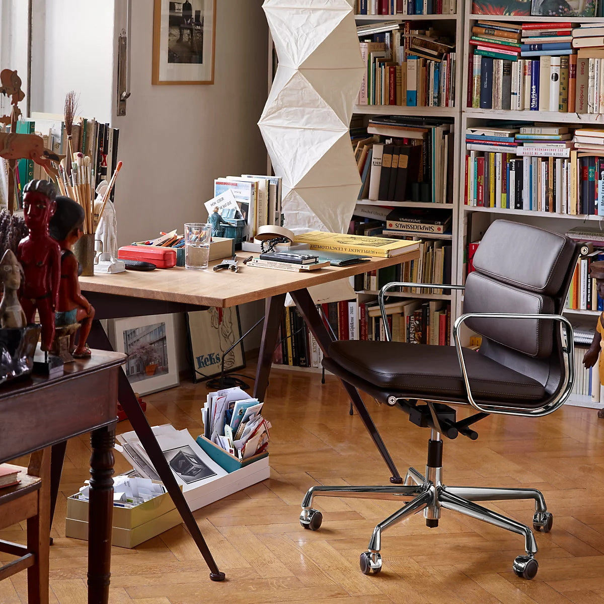 Hikaru Rispapir Gulvlampe Mykt Ambient Lys Minimalistisk