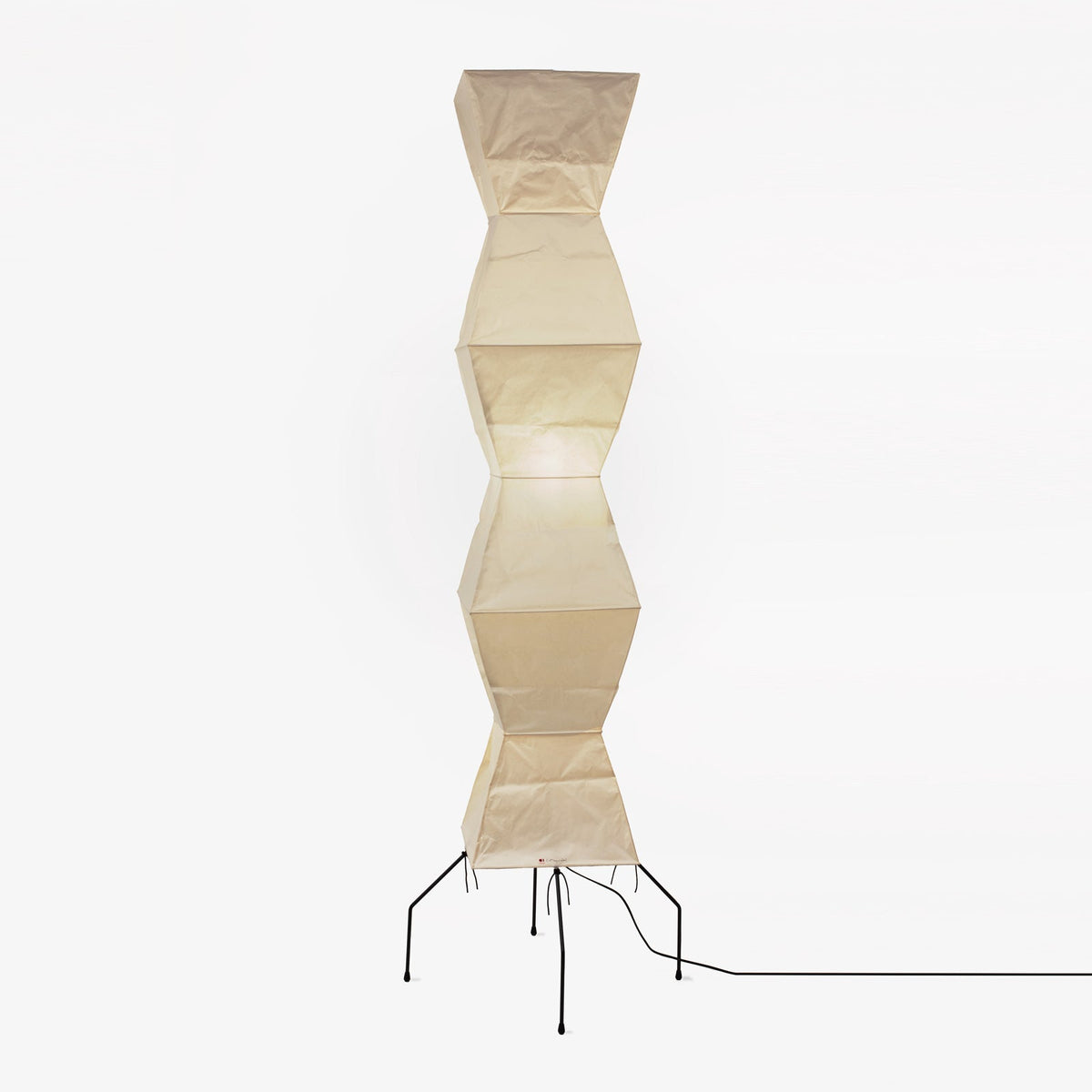 Hikaru Rispapir Gulvlampe Mykt Ambient Lys Minimalistisk