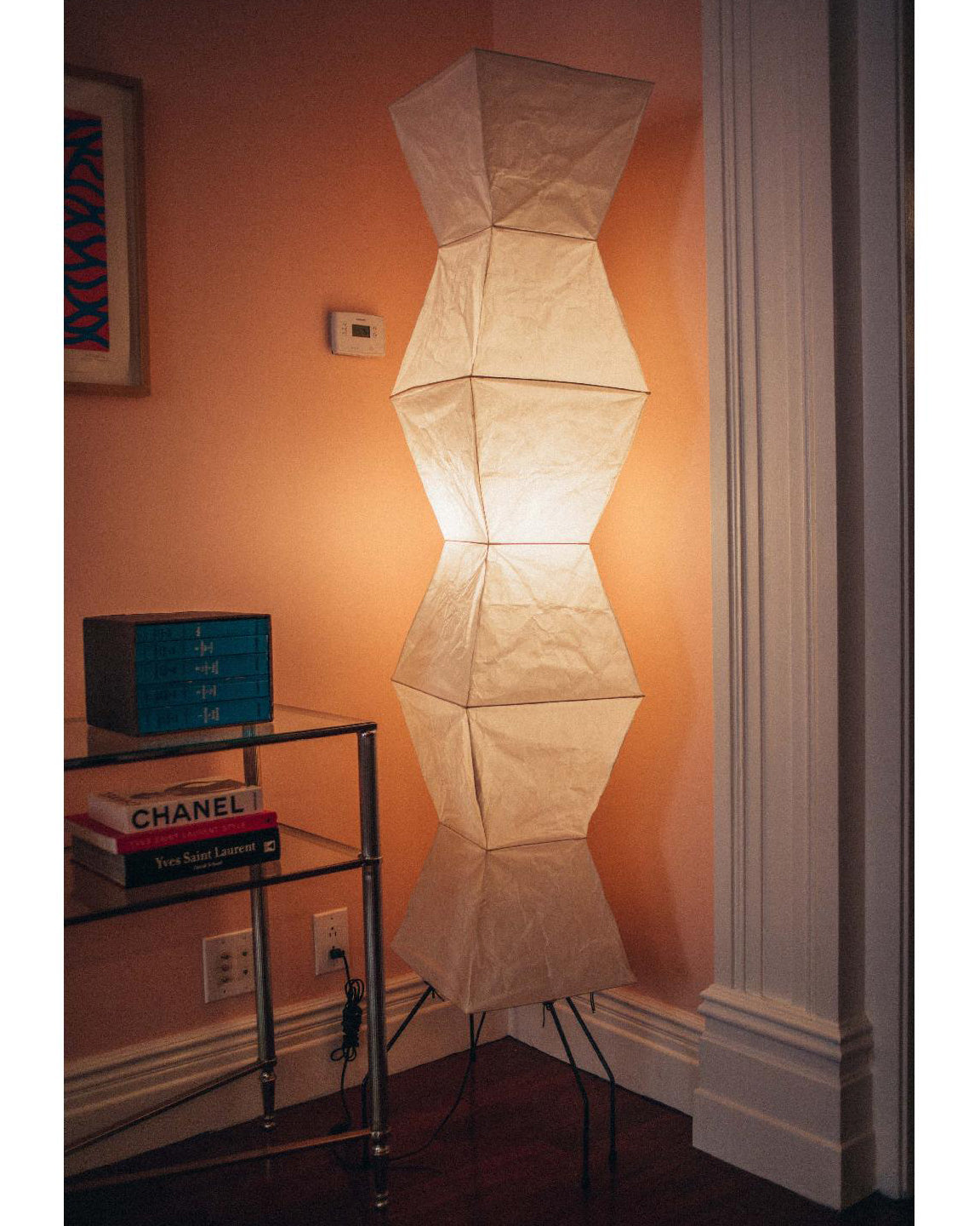 Hikaru Rispapir Gulvlampe Mykt Ambient Lys Minimalistisk