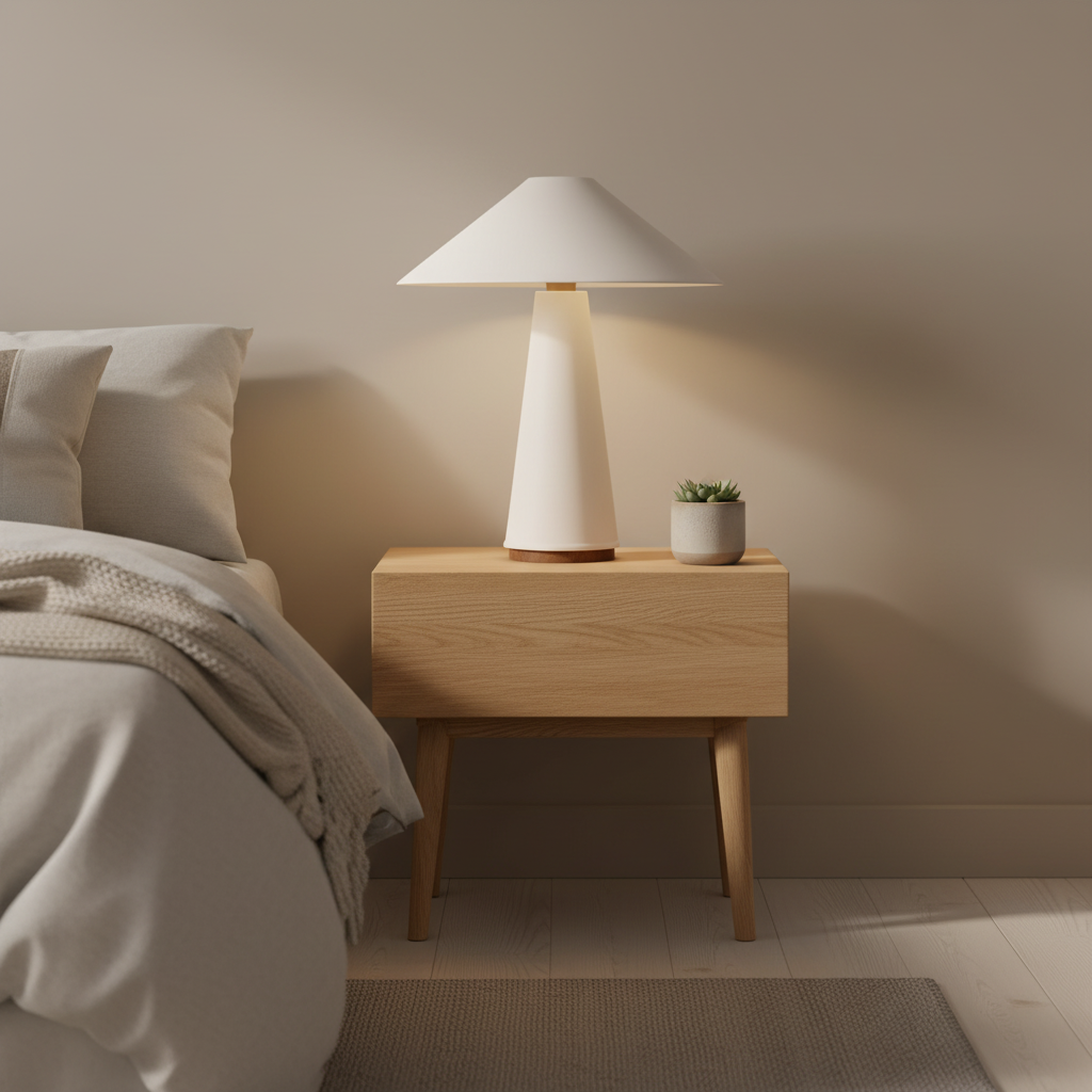 NovaBright LED bordlampe for moderne rom og oppholdsrom