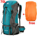 Alpivento | 70L Trekking Backpack with Rain Cover & Ergonomic Design | Perfect for Multi-Day Hikes 0