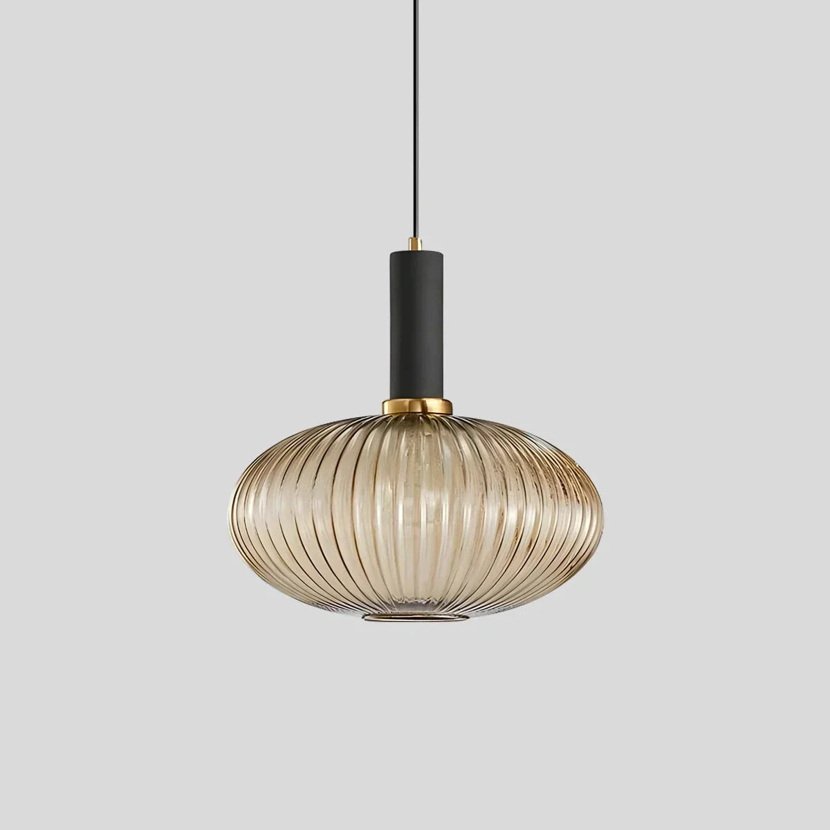 Nordic Vintage Glass Striped Pendeant Light - Orntli