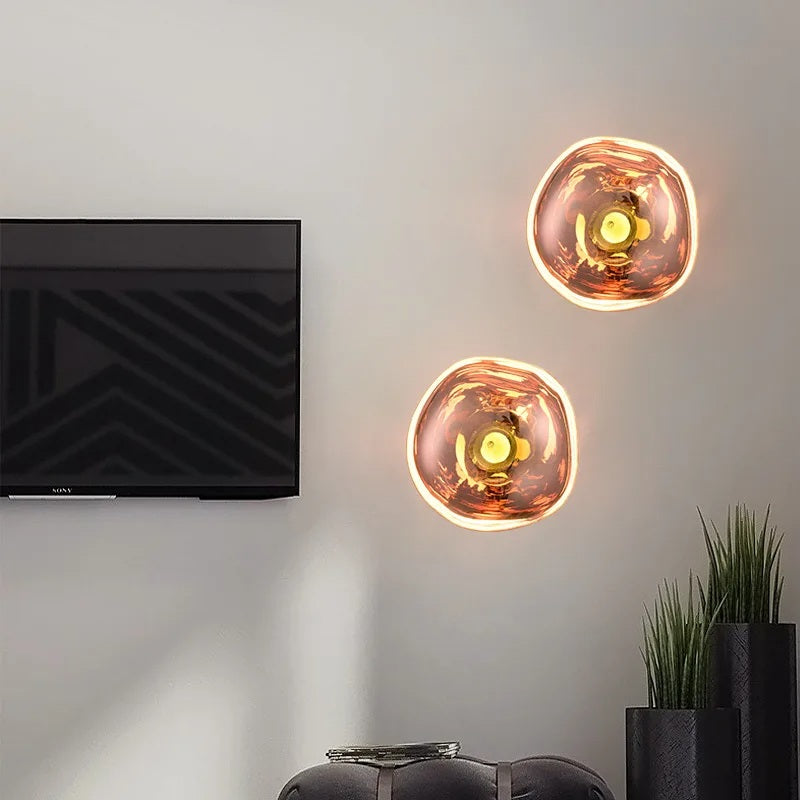 Lava-Wandlampe für Schlafzimmer und Wohnzimmer - Orntli