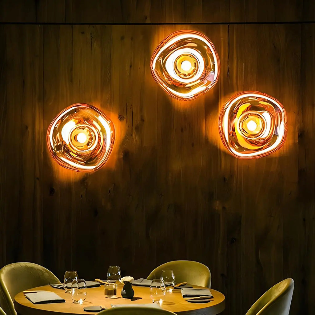 Lava-Wandlampe für Schlafzimmer und Wohnzimmer - Orntli