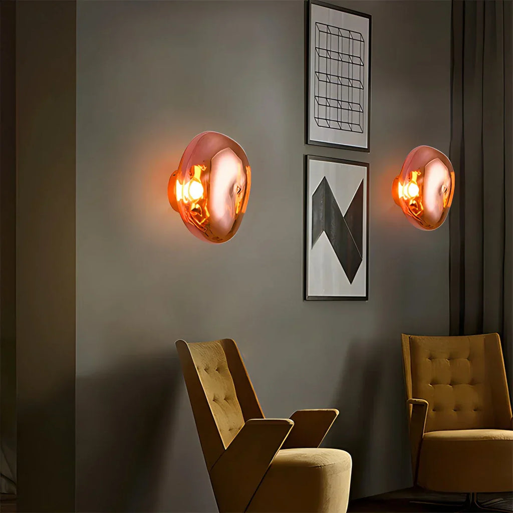 Lava-Wandlampe für Schlafzimmer und Wohnzimmer - Orntli