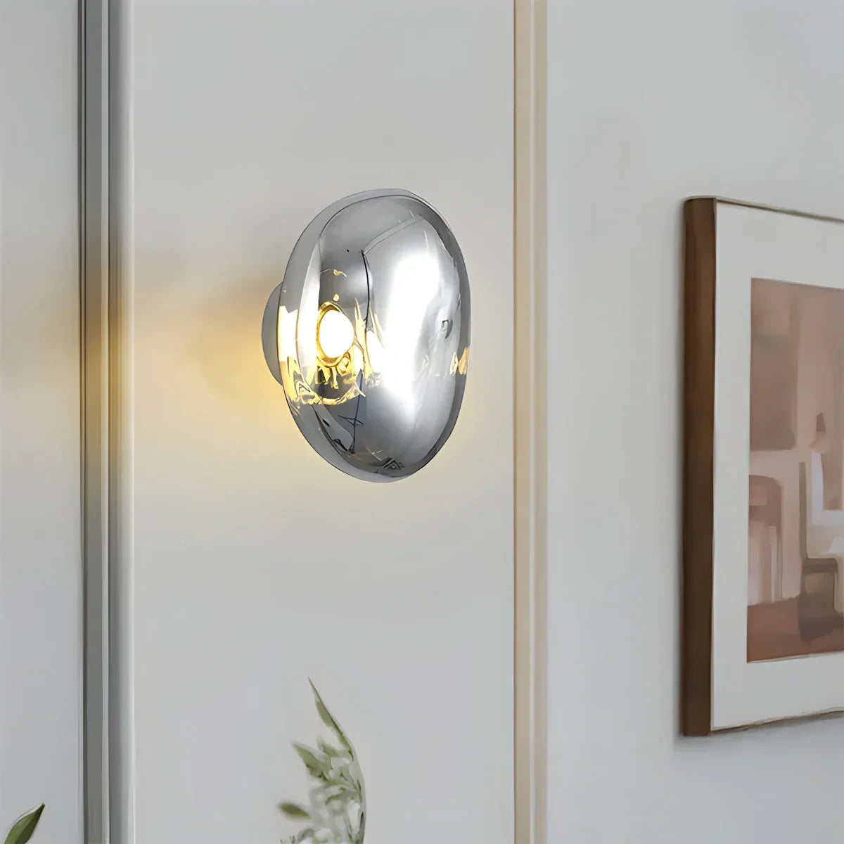 Lava-Wandlampe für Schlafzimmer und Wohnzimmer - Orntli