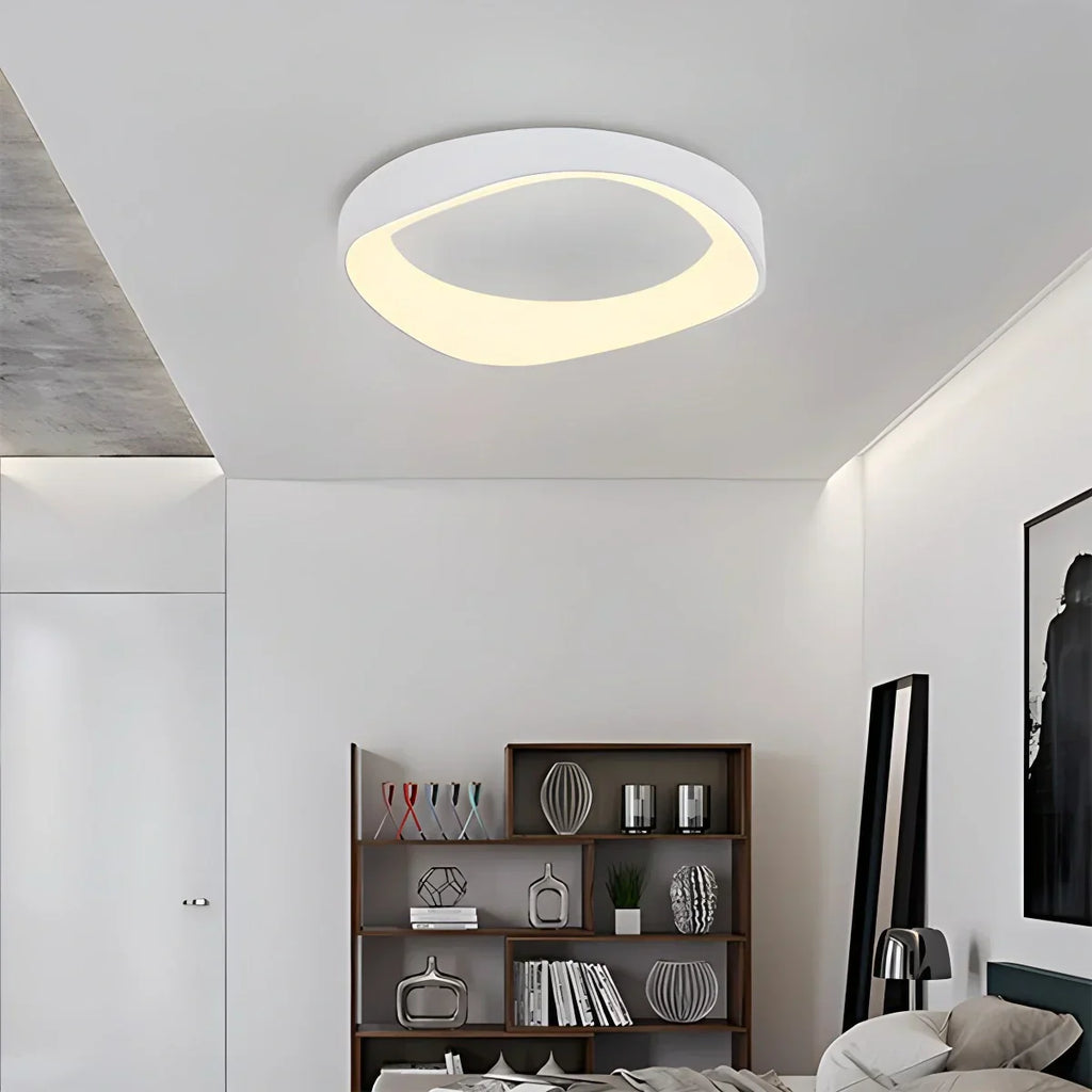 Nordische Acryl-Deckenleuchte in Kreisform für Schlafzimmer - Orntli