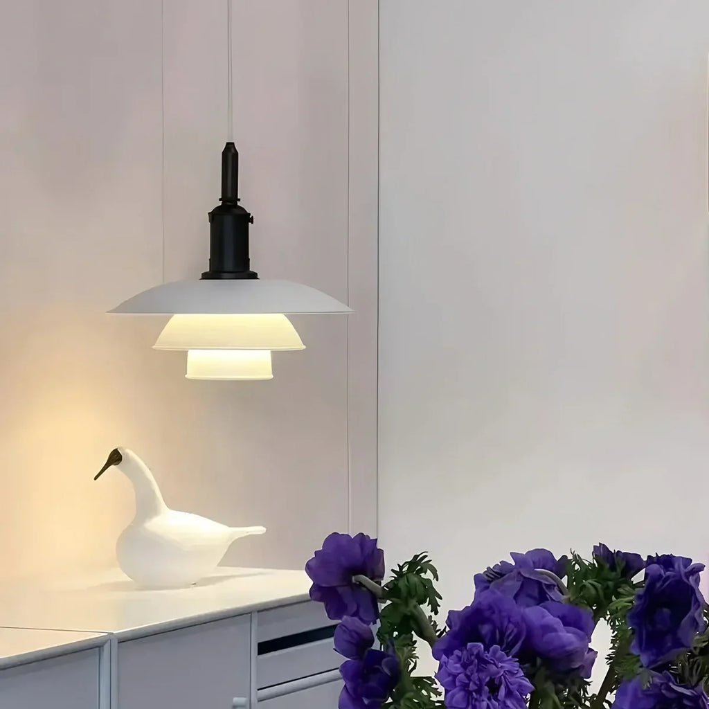 Danish Designer Glass Pendant Lamp for Kitchen - Orntli