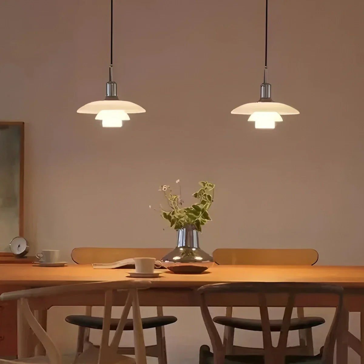 Danish Designer Glass Pendant Lamp for Kitchen - Orntli