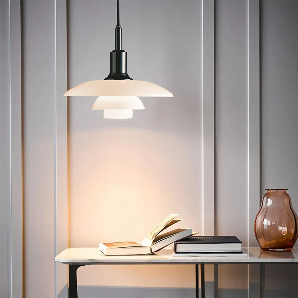 Danish Designer Glass Pendant Lamp for Kitchen - Orntli
