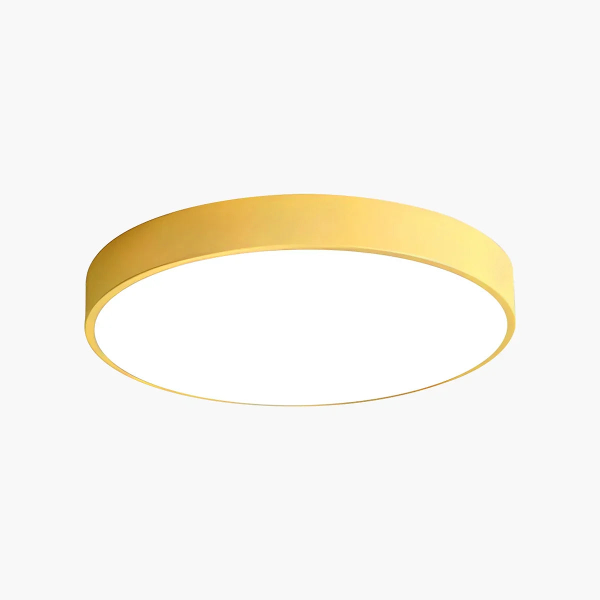 LED minimalistisk cirkulært macaron loftlys - Orntli
