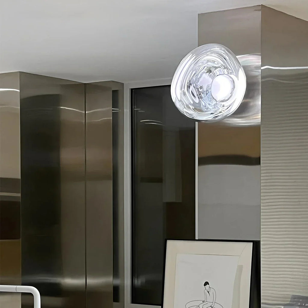 Lava-Wandlampe für Schlafzimmer und Wohnzimmer - Orntli