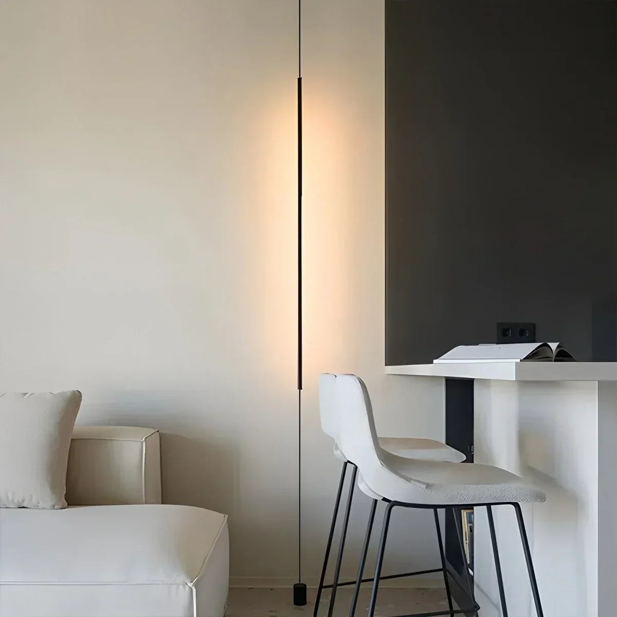 Moderne Langlinien-Deckenfluterlampe – Orntli