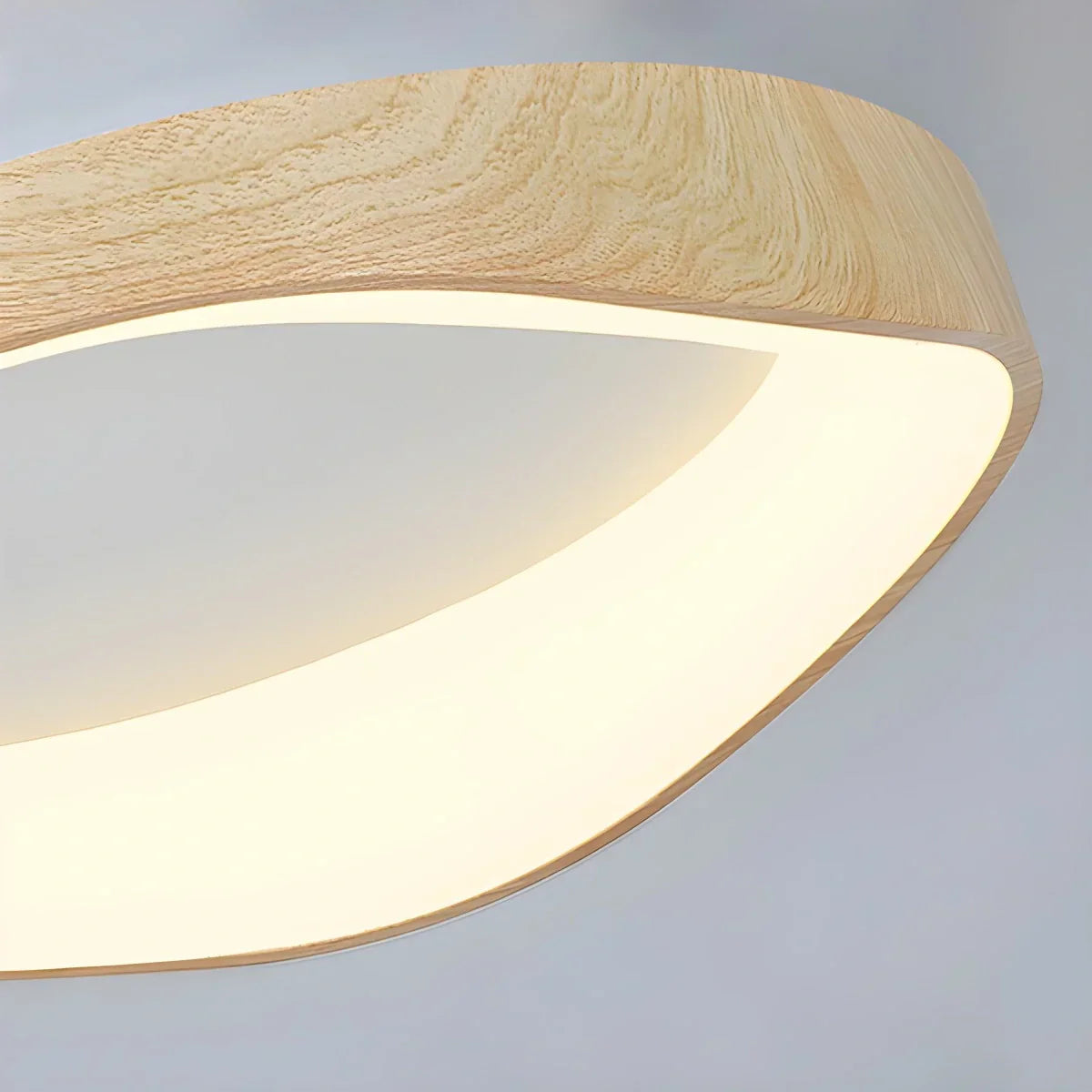 Nordische Acryl-Deckenleuchte in Kreisform für Schlafzimmer - Orntli