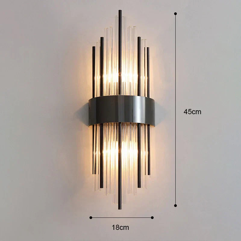 Aurelia Luxe Wall Light for Bedroom Warm Glow and Style