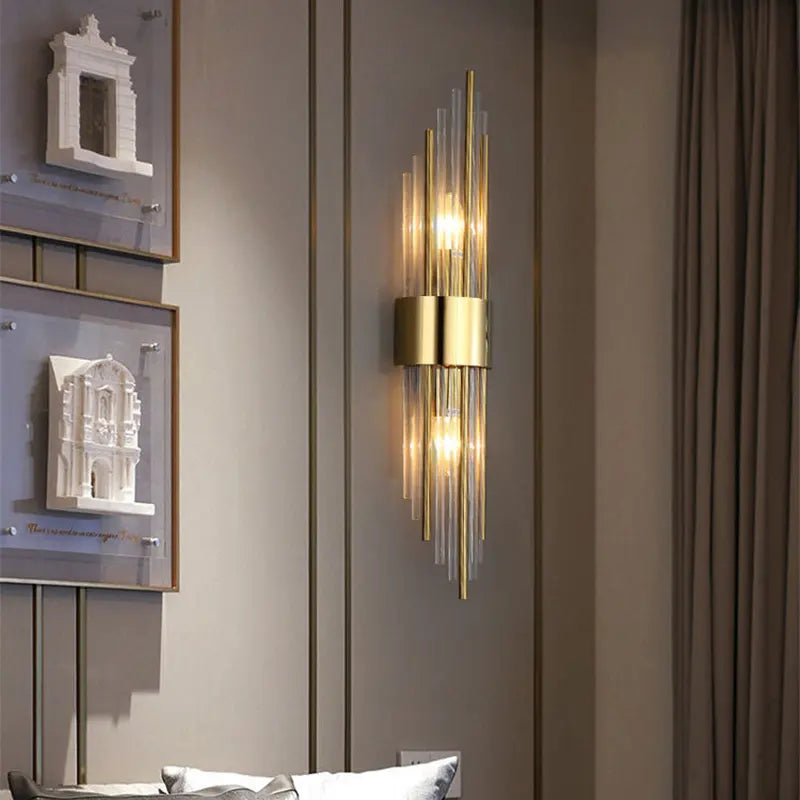 Aurelia Luxe Wall Light for Bedroom Warm Glow and Style