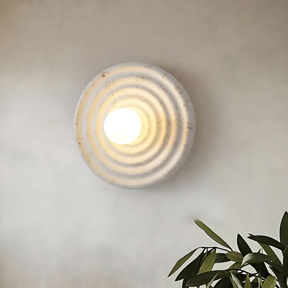 Kirynlo Japandi Lampa ścienna Minimalistyczna dekoracyjna lampa