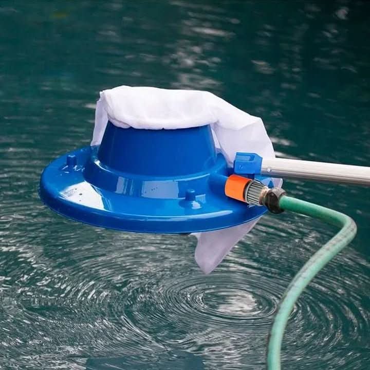 PureFlow Kjemikaliefri Bassengrenser med Sterk Sug for Blader og Smuss