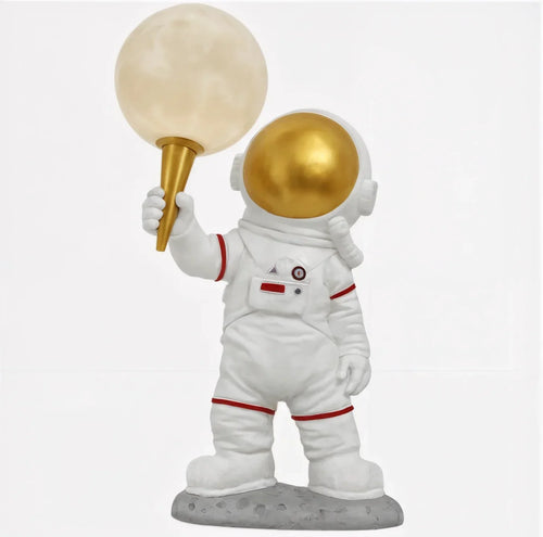 Astronaut LED Table Lamp For Kids Room Decorative Nightstand Accent | compagnien