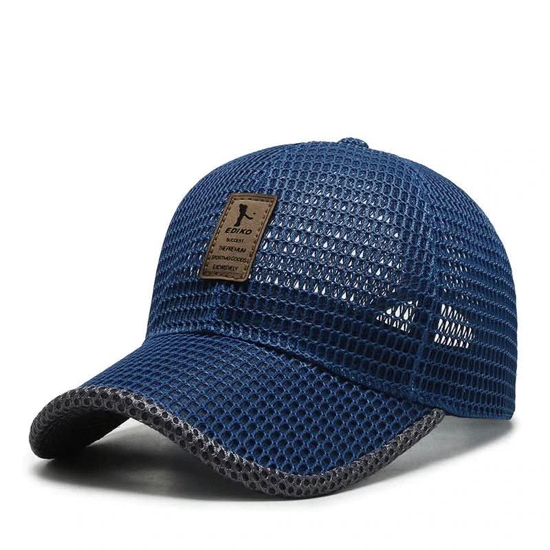 BreezeTrail Breathable Summer Cap for Hikers on Hot Days