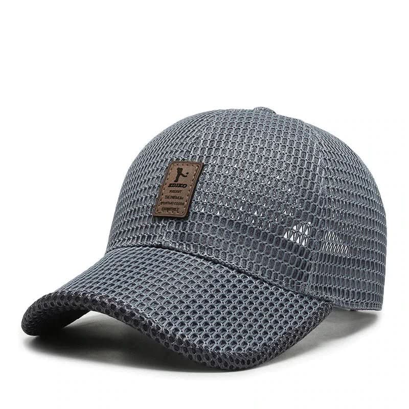 BreezeTrail Breathable Summer Cap for Hikers on Hot Days