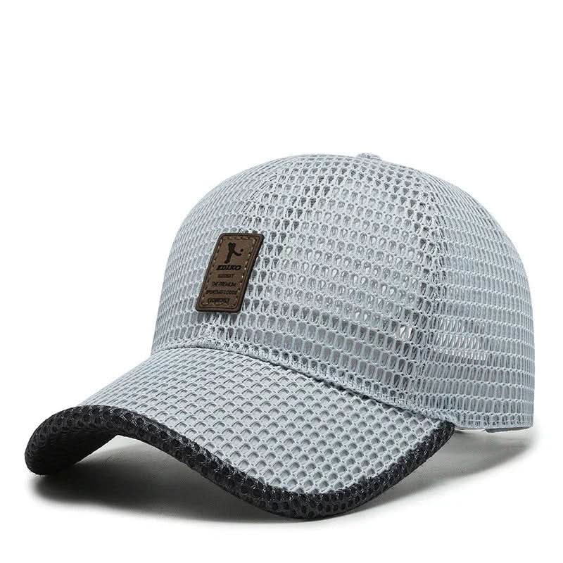 BreezeTrail Breathable Summer Cap for Hikers on Hot Days